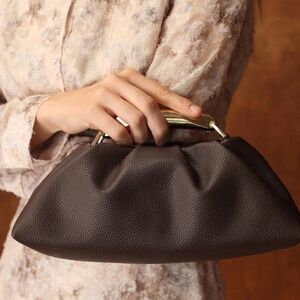 MOTF PREMIUM PU LEATHER BEADED TOP HANDLE BAG